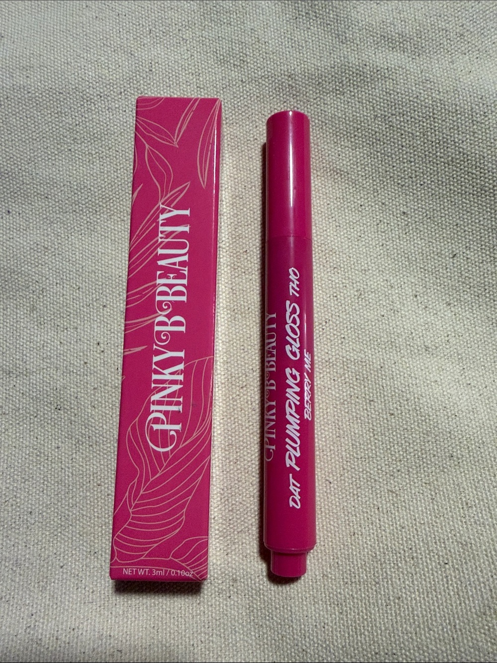 Pinky Beauty Berry Me Lip Gloss Plumper